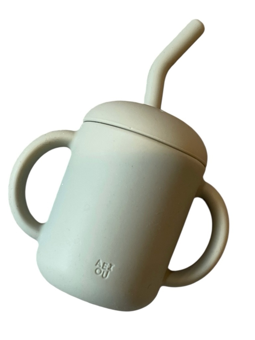 AEIOU Silicone First Straw Cup